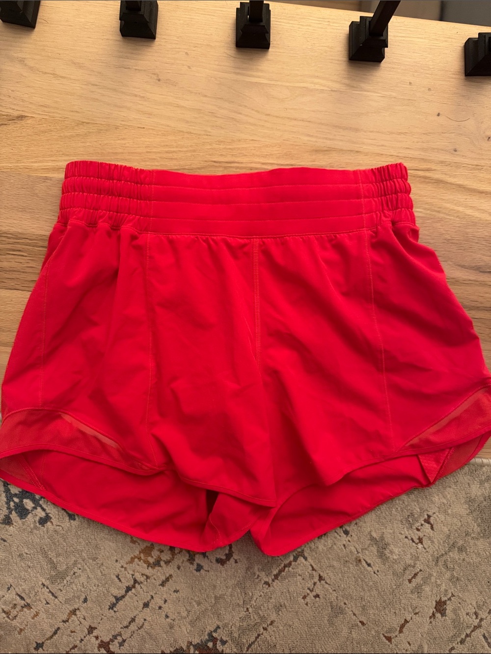 lululemon athletica Bright Red Women's Athletic Shorts
